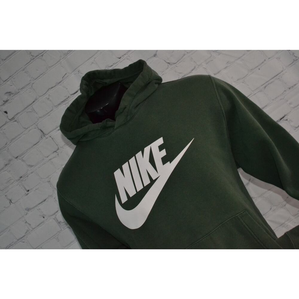 48682 Nike Hoodie Pullover Mens Size Large Cotton Polyester Blend With Pocket